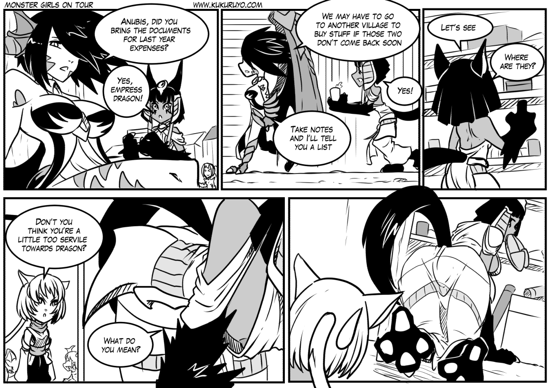 Monster girls on tour - Episode 144, Page 1: Page 144